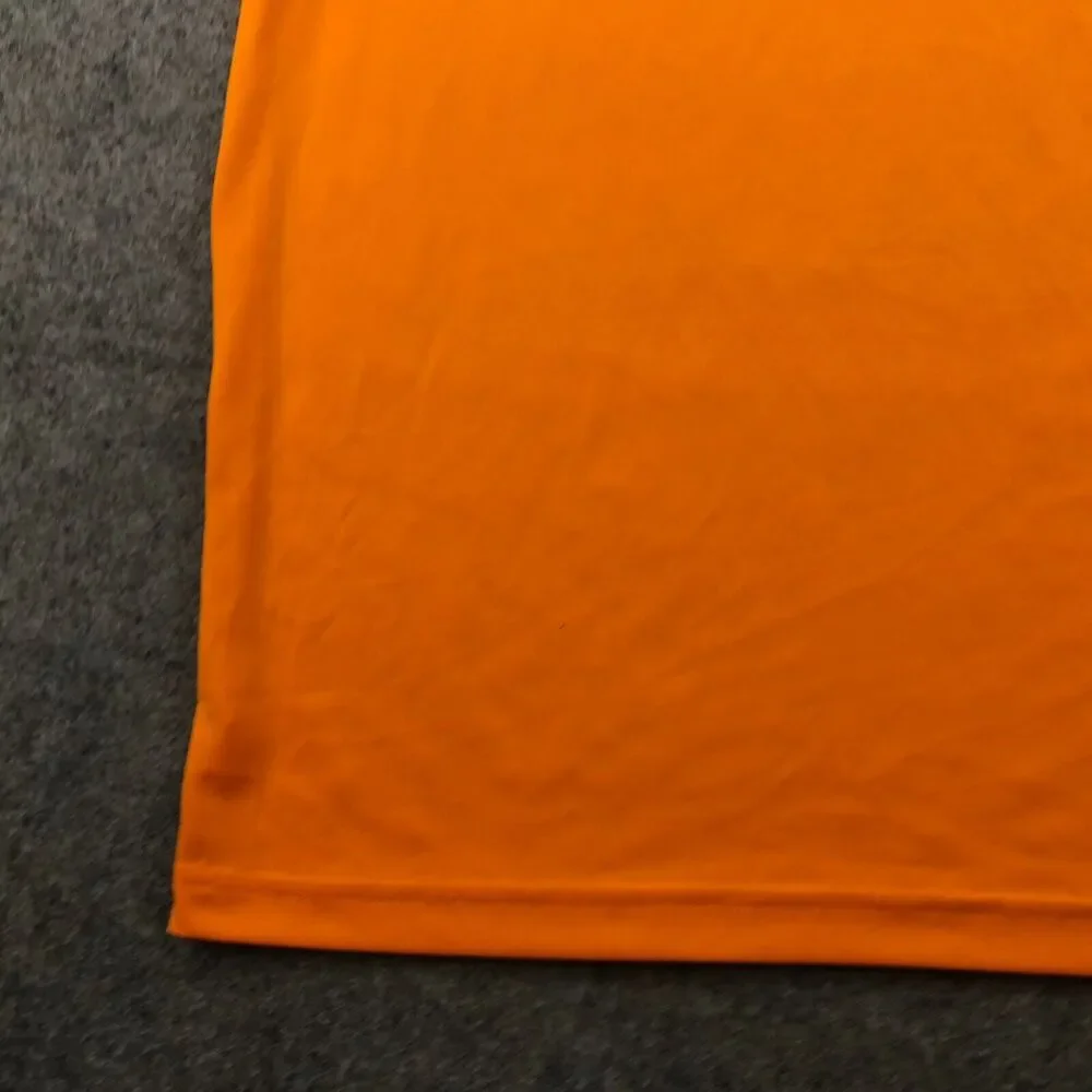 Tennessee Volunteers Polo Shirt Men Small Orange Spell Out Embroidered Logo - Picture 4 of 12